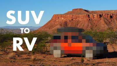 I Bought One of the Weirdest SUVs Ever to Turn Into a Micro Camper
