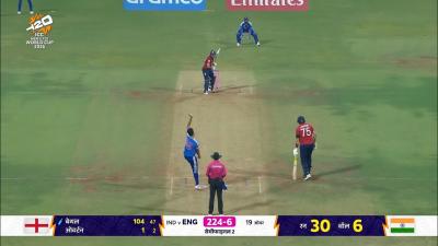 India vs England Semi Final Match Last Over Highlights India vs England Semi Final Match Highlights
