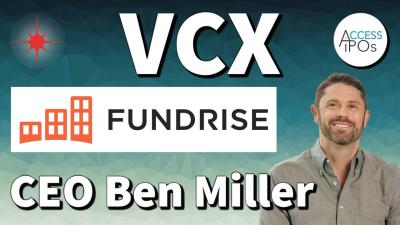 Interview with Fundrise CEO Ben Miller  VCX