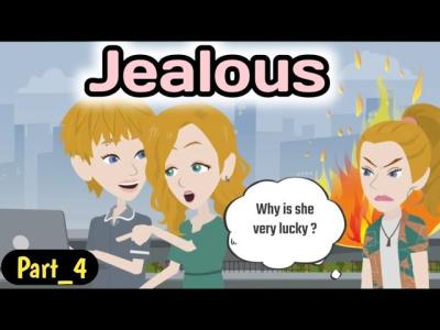 Jealous part 4  English story  Animated story  learn English  Simple English