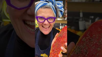 Lingue di pizza senza lievito
