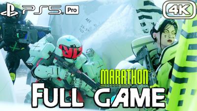 MARATHON Gameplay Walkthrough FULL GAME 4K 60FPS No Commentary