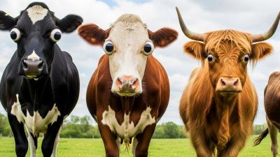 Moo Gangnam Stomp  FUNNY COW DANCE  Cow Song  Cow Videos