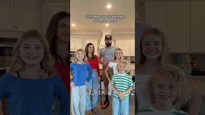 Morning affirmations  challenge family shorts