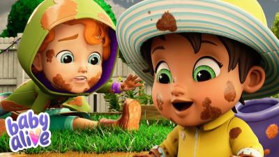 Muddy Monster Playtime Baby Alive Official Cartoons for Kids Kids Videos 