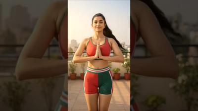 Naturally LOSE Lower Body Fat with Yoga exercise yoga fatloss shorts