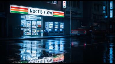 New York After Midnight Lofi Sleep Mix with Rain Ambience For Relaxing By Noctis Flow