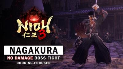 Nioh 3  Nagakura Shinpachi Boss Fight No Damage