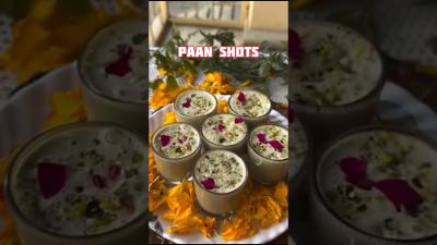  Paan shots holi special recipe shorts cooking ytshorts easyrecipe
