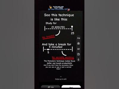 Pomodoro technique First Study Guide 5010pomodorostudywithme studytips studyhelper