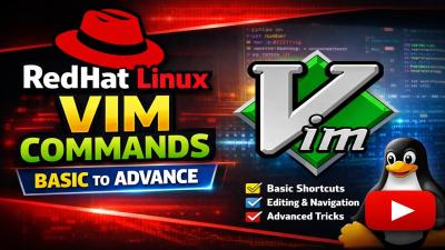 RedHat Linux VIM Commands Tutorial  Basic to Advanced VIM Editor in Linux  Complete Guide
