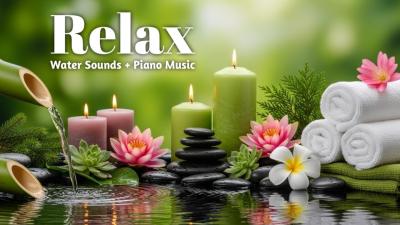 Relaxing Sleep Music for Deep Sleep Calming Music for Stress Relief Mind  Body Healing Spa