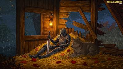Rest... The rain brings you peace tonight