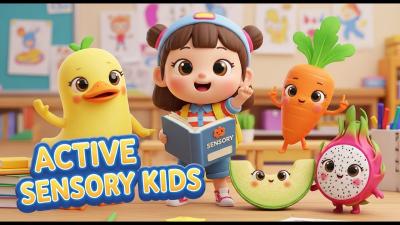 School Sensory Activities with Fruits  Fun Learning for Kids  Active Sensory Kids