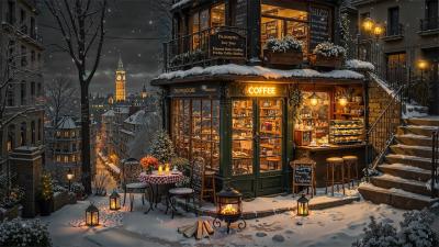 Smooth Winter Jazz Music for Work Study Cozy Winter Coffee Shop Ambience  Soft Jazz Instrumental
