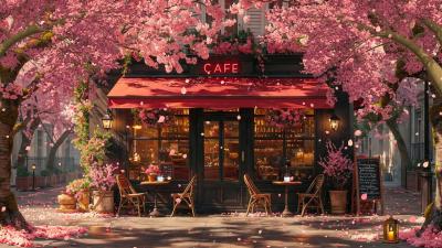 Soft Spring Jazz for Studying Working and Focusing  Quiet Spring Café Ambience and Deep Jazz Music