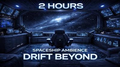Spaceship Interior Ambience  Drift Beyond 2 Hours