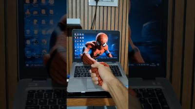 SpiderMan Coming Out of Screen Trending AI Video Tutorial imagineart