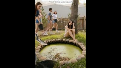This Dirty Pond Turned Crystal Clear in 30 Seconds shorts koi koipond