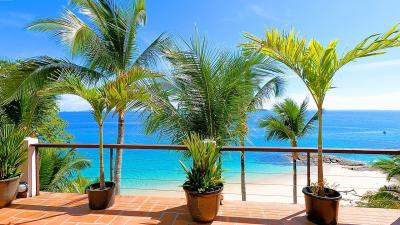 Tropical Ambience 6 Hours of Relaxing Ocean Waves in 4K No AI No Music
