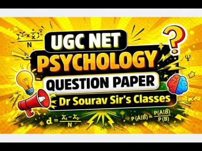 UGC NET Psychology Important Questions  Conceptual MCQ Discussion  Exam Preparation Guide Strategy