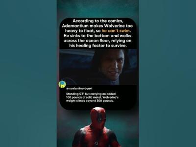 Why Wolverine Cant Swim in Marvel Comics