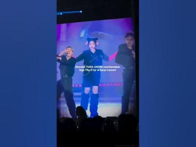 Wow Tiara Andini  Flip It Up Live Performance