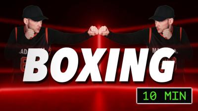 10 Minute Tabata Workout  Kickboxing  No Equipment