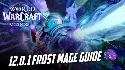12.0 Frost Mage Guide Midnight  ST  AOE Rotation Basics Talents Gear  more
