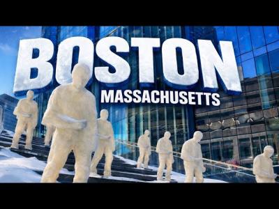 24 Inches Later Downtown Boston Looks Like a Horror Movie 4K