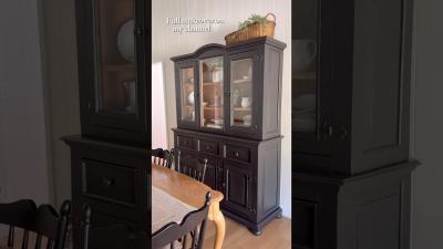 30 Facebook Marketplace China Cabinet Makeover  Before  After thriftedhome
