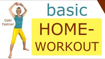  30 min. basic Home  Workout  Grundfitnessübungen für Einsteiger  Fortgeschrittene ohne Geräte