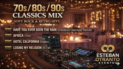 70s 80s 90s CLASSICS MIX  Soft Rock  Retro Hits  DJ Set for Events  Weddings