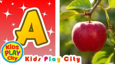 ABC Song for Kids Learn AZ Alphabet Fun  Easy Sing Along  Kids Play City
