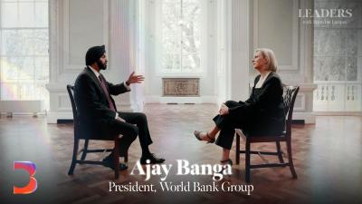 Ajay Banga on India Migration and a Youth Jobs Time Bomb  Leaders with Francine Lacqua