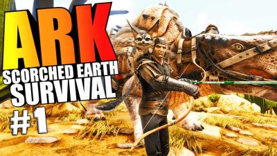 ARK Scorched Earth  MORELLATOPS TAMING JERBOA DEATH WORM ATTACK  ARK Survival Evolved Gameplay