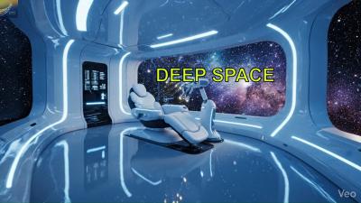 ASMR Studio Sound 30Minute Journey Through the Galaxy  Futuristic Interior
