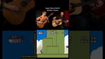 Athletic Theme  Super Mario World  Classical  Acoustic Guitar Cover