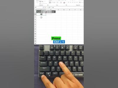 Beginner vs Excel Expert  How to make Superscript  Subscript in MS Excel excel office tips