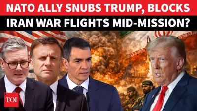 BIG SHOCK TO TRUMP NATO Ally Refuses US War Jet Emergency Landing On Iran Mission NOT ALLOWED