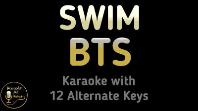 BTS  SWIM Karaoke Instrumental Lower Higher Female  Original Key