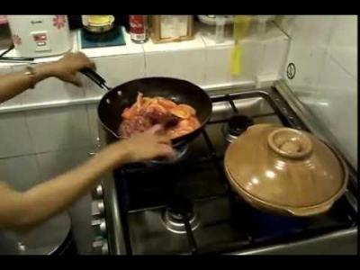 CARA MEMASAK FAN GE CHAU AU YUK Tomat dengan daging sapi