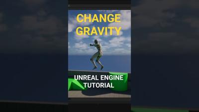CHANGE GRAVITY in Unreal Engine UnrealEngine GameDev IndieDev UE FYP