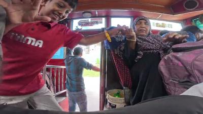 Chaotic Bus Journey in Bangladesh  Real Travel Vlog Experience 