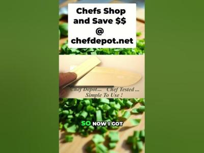 Chefs Secret Perfect Basil Chiffonade Every Time shorts
