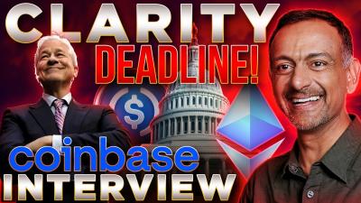 CLARITY Act in Danger by Banks Coinbase INTERVIEW