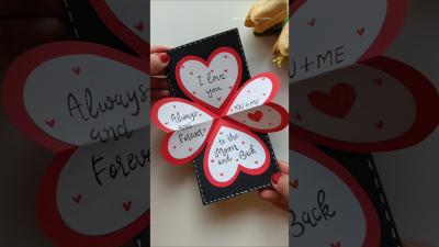 Cutest Handmade Valentines day Card Ever