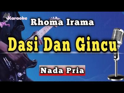 DASI DAN GINCU  RHOMA IRAMA  KARAOKE NADA PRIA 