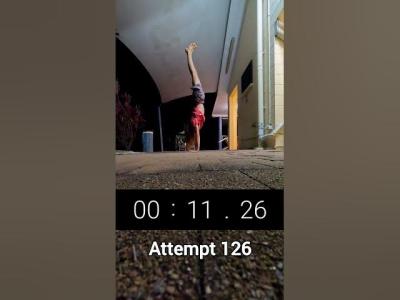 day 30 of the handstand challenge