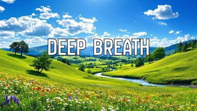 Deep Breath  Calm Meditation Music  Relaxing Ambient Sounds for Peace  Mindfulness